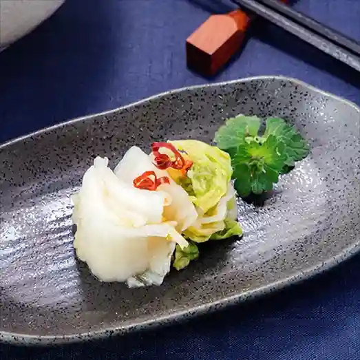 [商品写真]はくさい漬／国府はくさい漬